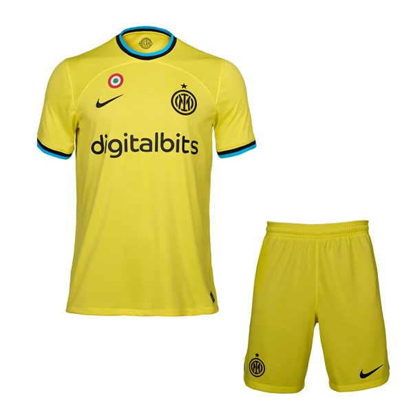 Trikot Inter Milan Ausweich Kinder 2022-23